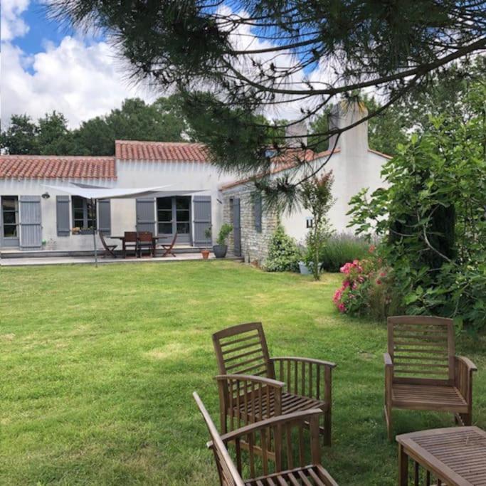 Maison Vendeenne A 5 Min Du Bord De Mer Saint-Hilaire-la-Forêt Eksteriør billede